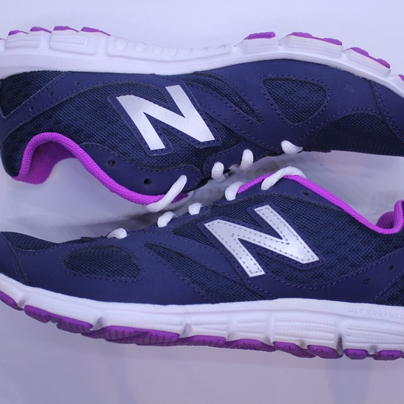 New Balance 635 Women’s Running Shoes – Navy & Purple, Lightweight - Picture 1 of 5